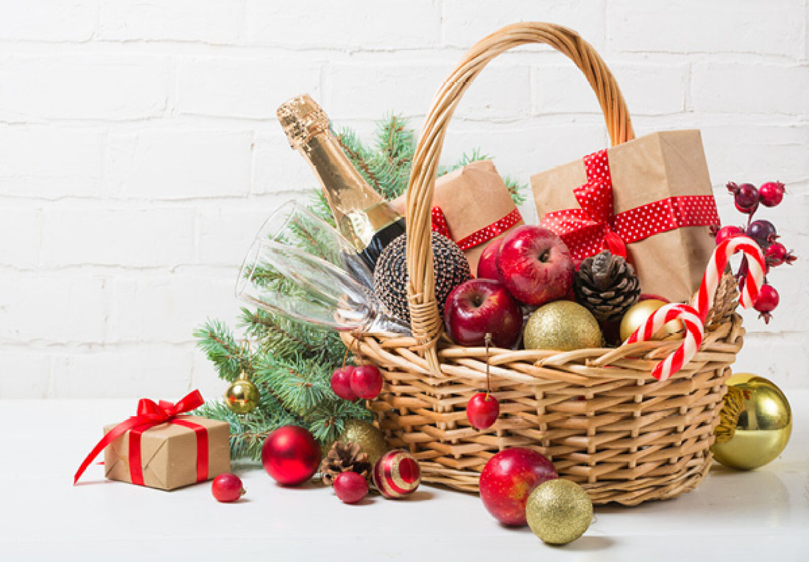 Partners in Caring Christmas Basket Auction